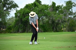 Use your hands to take your hands out of the chipping stroke. Wait, what?