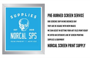 Pre-burned Screen 20x24
