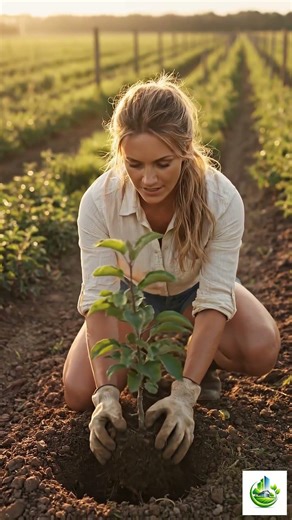 Apple Farm Transformation 🌳 | Empty Land to Orchard 🍏 (Amazing Before & After)