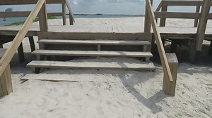 White Sand Walkway to the Beach