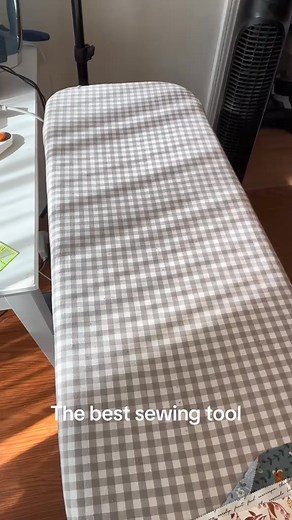 My absolute favorite sewing/quilting tool is this mini iron I found on TikTok shop - especially when I’m putting together quilts and quilt blocks with lots of seams close together like this one! The shape & size is perfect for pressing seams open and makes it sooo easy to do them quickly 🫶🏻 Video by Garren Roberts #creatorsearchinsights #quilting #quiltingtiktok #quiltersoftiktok #sewingtools | Sharon Green