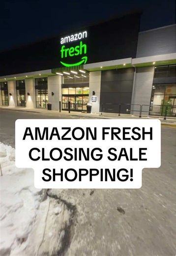 all the amazon fresh stores are closing!! i had to check it out because everything was 80% off! i got a TON of items for under $80!!! this was too fun! #amazonfresh #clearanceshopping #storeclosing #amazonshopping