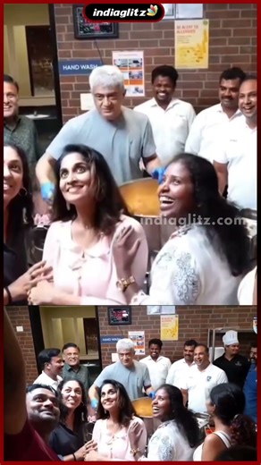 Ajith இங்க பாரு🥰 #ajithshalini #shorts