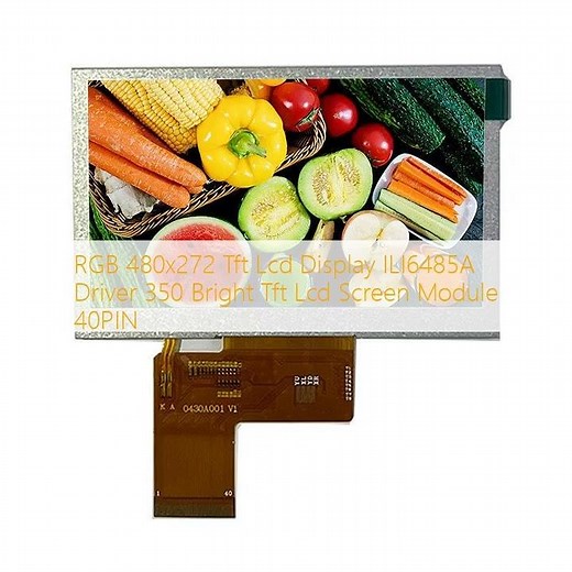 . Inch TFT LCD Display 80x7 RGB 0 Bright