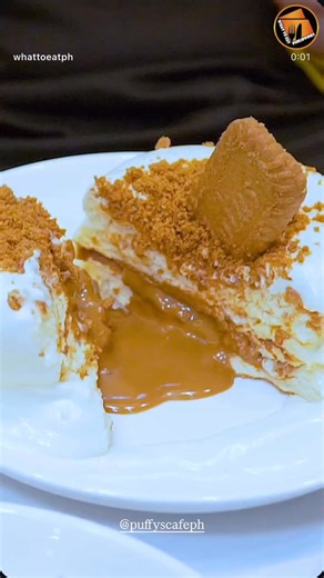 Puffy with the certainty of overflowing Biscoff 😋 | Puffy’s Soufflé Pancake Café