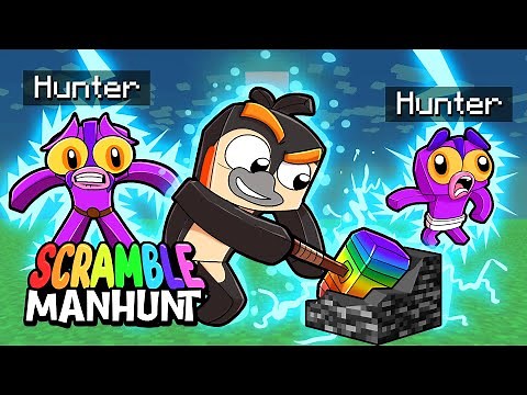 MANHUNT SCRAMBLE CRAFT but it's OVERPOWERED!