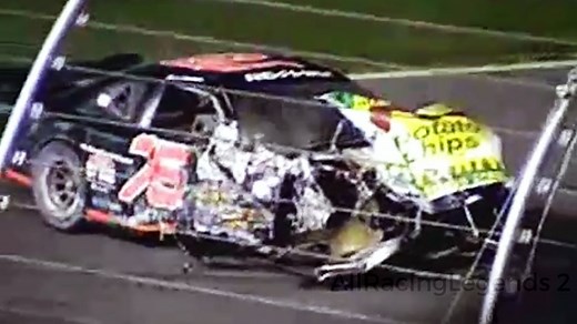 Blaise Alexander fatal crash at Lowe's Motor Speedway (4 October 2001) ARCA