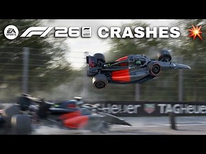 F1 2026 ULTRA REALISTIC CRASH COMPILATION (2026 SEASON MOD) 💥#32