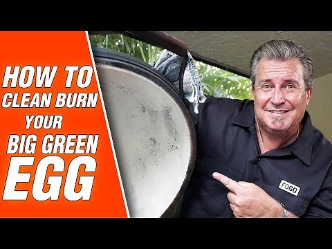 Big Green Egg Clean Burn - How to Deep Clean the Ceramic Components of Your Big Green Egg