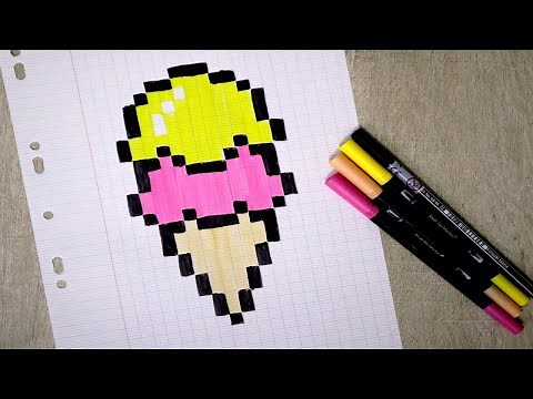 GLACE en Pixel Art !