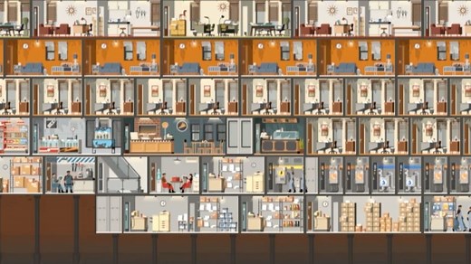 艰难的初期！project highrise实况 #1