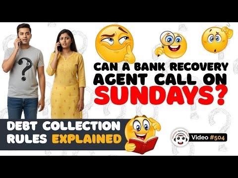 Debt Collection Rules Explained As Per RBI Policies: Bank Recovery Calls on Sundays #debtcollection