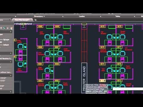 Extract data from AutoCAD to Excel, for inventory, budget measurements, accounting, coordinates