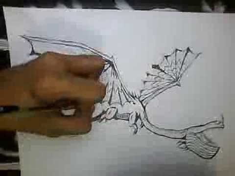 Speed Drawing Scauldron, Dragons Riders of Berk