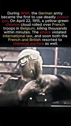 The First Gas Attack That Changed Warfare Forever