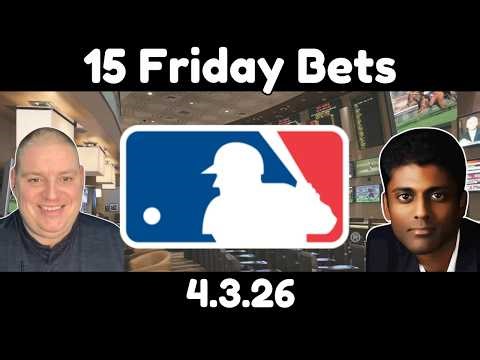 Friday MLB Picks - 4/3/26 l Craig Trapp & Indian Cowboy MLB Betting Picks & Predictions