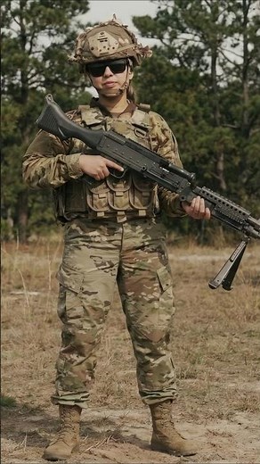 United States Army 82nd Airborne M249 Machine Gun Training