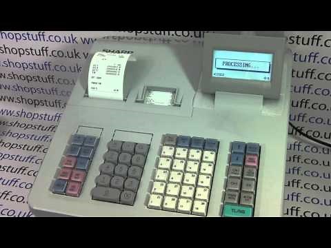 How To Perform INITIAL RESET Report SHARP XE-A307 / XEA307 / XE-A407 / XE-A507