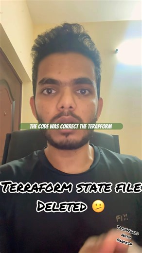Terraform state file importance explained #terraform #devops #kubernetes #job #tech #interview