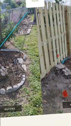 Pressure-Treated Wood Privacy Fence and Chain Link Installation in Port Charlotte