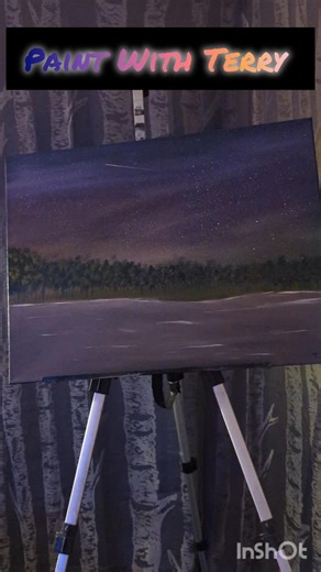 "Shooting Star" Tutorials Techniques And More at - Paint With Terry 🎨 ☄️
