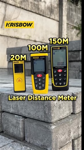 Krisbow Indonesia on Instagram: "Mengukur jarak jauh rawan salah? Krisbow Laser Distance Meter solusinya. • 10138998 – LASER DISTANCE METER 20M • 10106768 – LASER DISTANCE METER 100M COMPACT • 10133315 – LASER DISTANCE METER 150M PRO Akurat dan praktis untuk mengukur jarak, area, volume, hingga ketinggian dengan metode Pythagoras. Varian 100M & 150M sudah IP54 water & dust proof, dan seri 150M Pro dilengkapi Bluetooth untuk transfer data. Kerja lebih praktis, hasil lebih akurat. #Krisbow #Krisbo