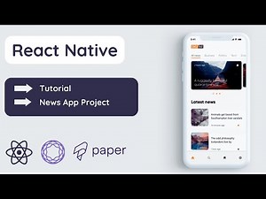 React Native Course | Build a News App Project Part-1