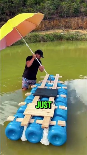 THIS DIY FLOAT ACTUALLY WORKS 😮🌊(@demunershow)