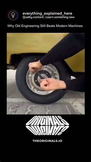 Explainer Hub on Instagram: "Long before software updates and microchips, machines were built to last — and to work flawlessly under pressure. This clip shows how vintage engineering relied on pure mechanics, precision gearing, and physical logic instead of code. Older machines were designed with durability as the priority. Fewer components meant fewer failure points. Every movement had a purpose, every mechanism was visible, and nothing relied on external systems to function. Once built correct