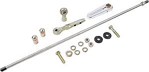 Adjustable Column Shift Linkage Kit Compatible With Chevy GM TH-200 200-4R TH-350 TH-400 4L60 4L60E 4L80E 700-R4 Transmission ACA-1800 Adjustable Transmission Column Shift Linkage Kit