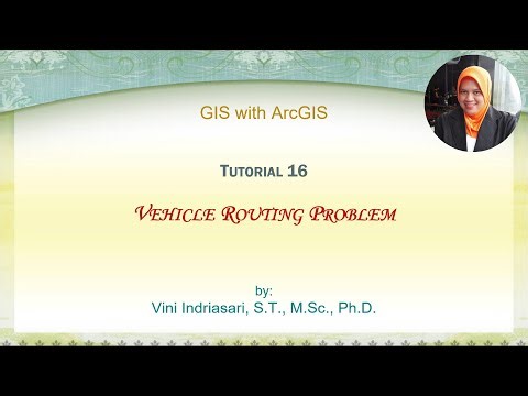 GIS Tutorial 16: Vehicle Routing Problem