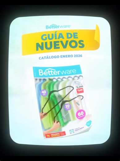 Descubre el Catálogo de Enero de Betterware