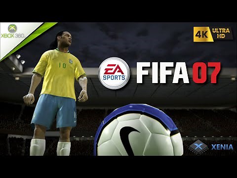 FIFA 07 - Xbox 360 - Xenia Emulator Gameplay [4K 60FPS]