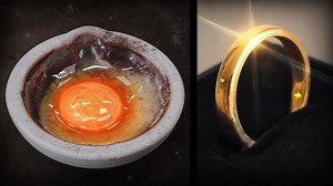 1.9M views · 10K reactions | GOLD Upcycling : I Turn Scrap Gold into Wedding Bands  #metallurgy #gold #wedding | Black Beard Projects | Facebook