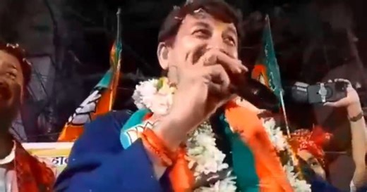 BJP leader Manoj Tiwari campaigns in Howrah ahead of West Bengal Assembly polls