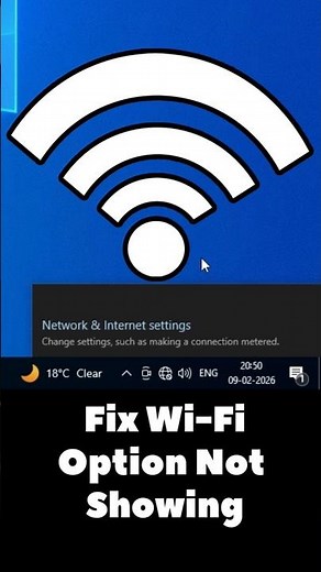 Fix WiFi Not Showing / Missing in Windows 10 PC or Laptop (100% Working Network Reset Method)