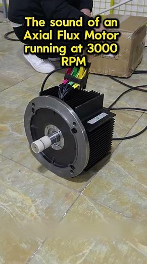 Axial Flux Motor Spins to 3000 RPM | Power in Motion #ev #evtrucks