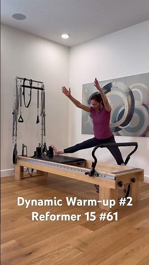 Reformer Warm-up #pilatesworkout #pilateslovers #pilateslovers #warmup #reformerworkout #pilates