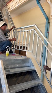 671K views · 9.1K reactions | Techniques To Install Stair Railing | Daily Works CVR | Facebook
