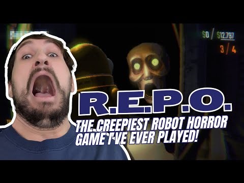 The Creepiest Robot Horror Game I've Ever Played! (R.E.P.O)