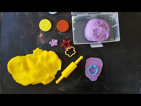 Cum să faci plastilină în casă/How to make homemade playdoh
