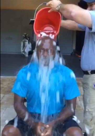 Michael Jordan ALS Ice Bucket Challenge #charity #icebucketchallenge #michaeljordan