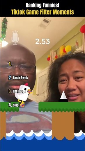 Ranking Funniest Tiktok Game Filter Moments 🤣 #funny #memes
