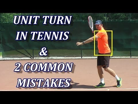 Unit Turn In Tennis - Fundamental Rules For Forehand & Backhand