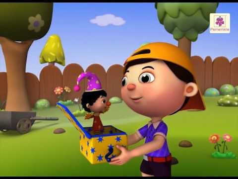 My Jack In The Box Song | 3D English Nursery Rhyme for Children | Periwinkle | Rhyme #37