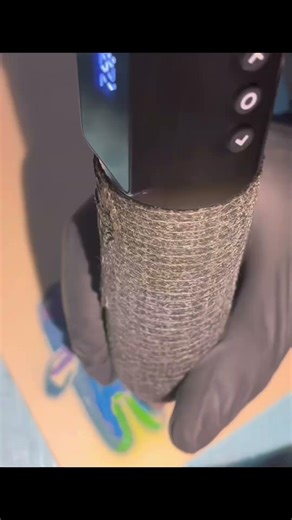 My first time creating a multicolored tattoo.