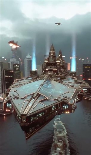 Alien SP｜Alien HarborA vintage interstellar port wrapped in heavy silence and massive alien #thecrys