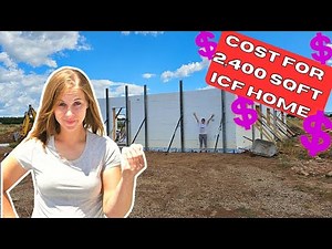 Total cost to build 2,400 sqft ICF home - with details