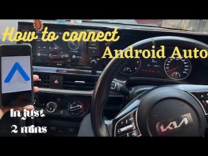 How to connect Android Auto in Kia Seltos,sonet,creta,venue,etc in just 2 mins#androidauto#video#kia