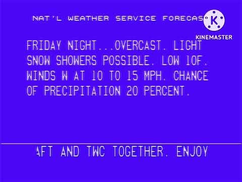Weather STAR 3000 - Local Forecast #4
